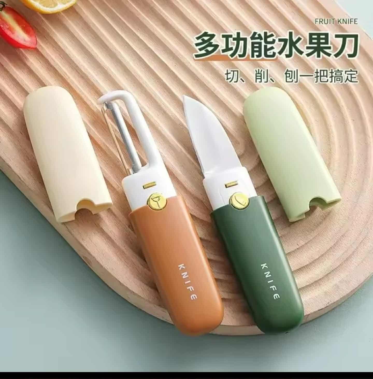 2 in 1 Hot Sale Kitchen Gadgets Vegetables Fruits Potatoes Apple Tools Multifunctional Peeler